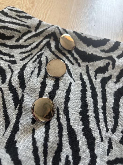 Spódnica mini zebra 12 L spódniczka