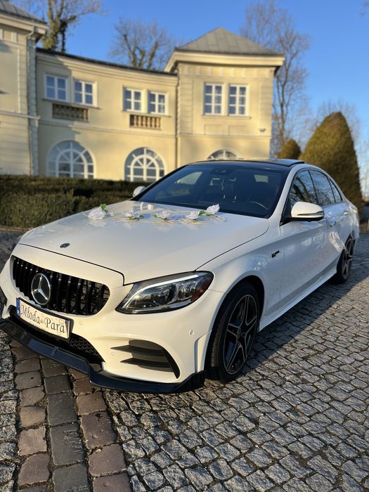 Auto do ślubu Mercedes-benz c43 AMG