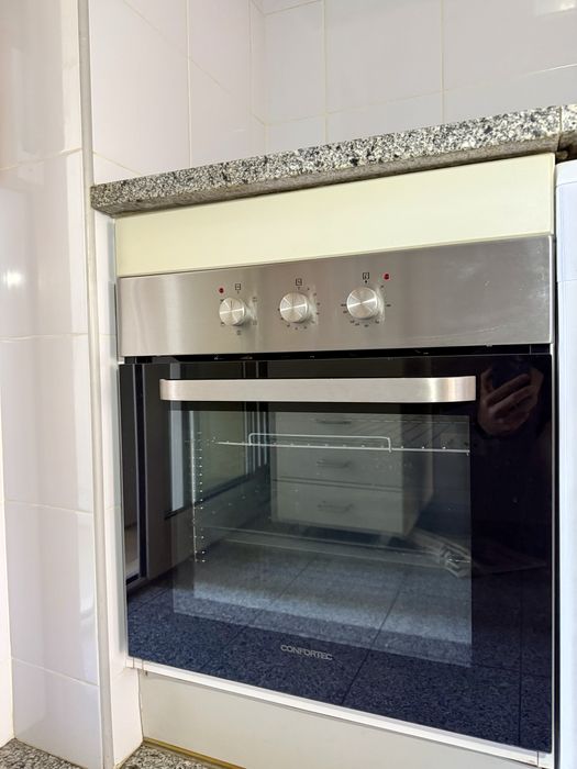 Placa vitrocerâmica + forno