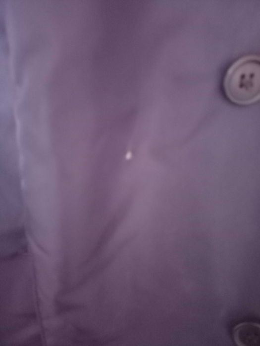 Gabardina azul escura