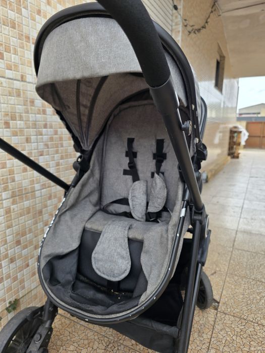 Carrinho de Bebé Infanti Start 3 em 1 – Ovo + Carrinho – Muito Bom Estado