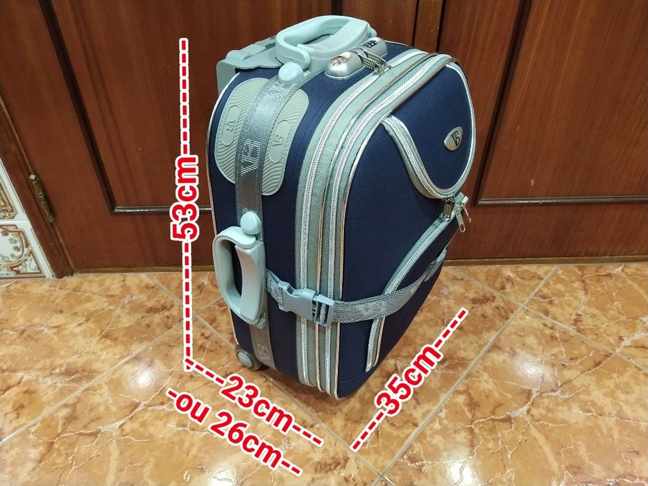 Mala malas de cabine até 8 a 10kg viagem carro casa quarto apartamento