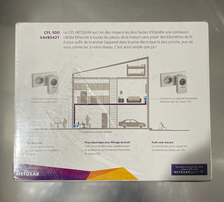 NETGEAR - CPL 500 Powerline64737706537858121