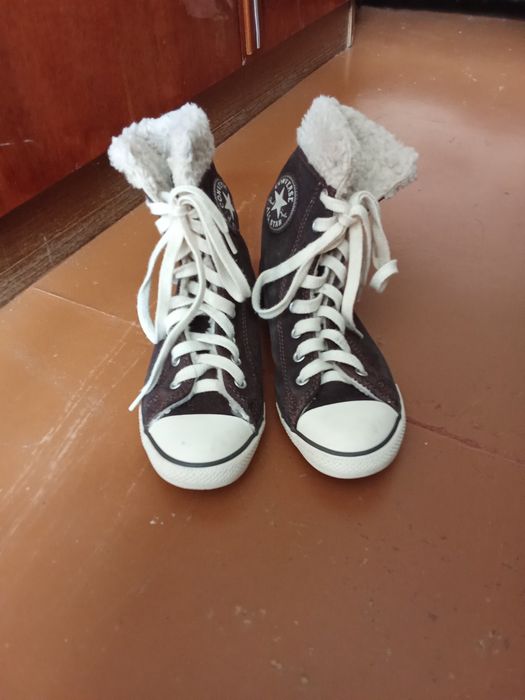 Кеды Converse р 37 утепленные