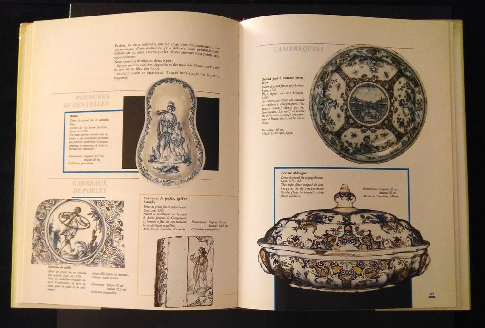 Les faïences : Savoie, Lyonnais, Dauphiné