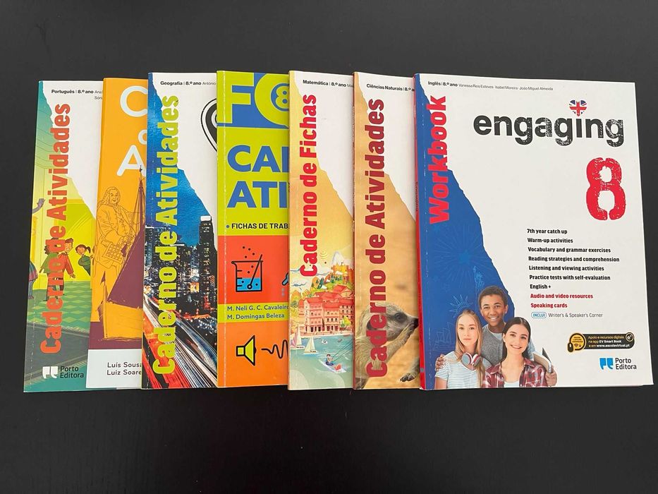 Livros escolares e de apoio 7.º e 8.º