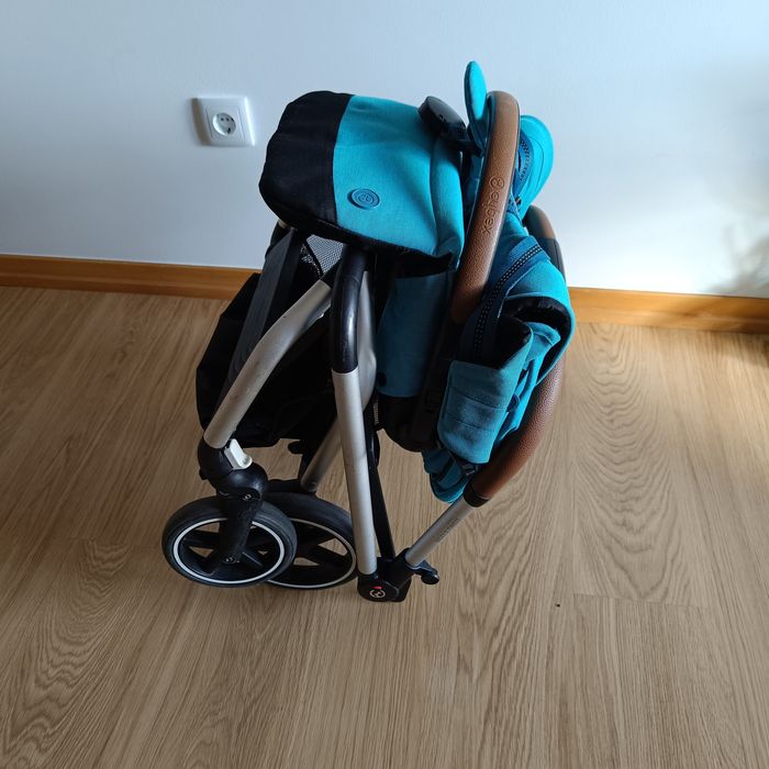 Carrinho de Bebé Cybex Eezy S Twist+ 2 – Azul/Turquesa