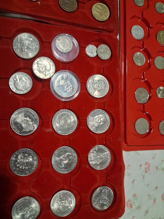 Kolekcja monet polskich i zagranicznych ok 130 szt