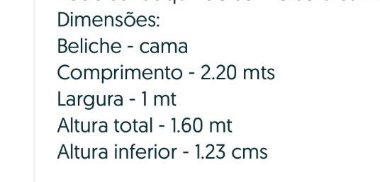 Cama superior beliche