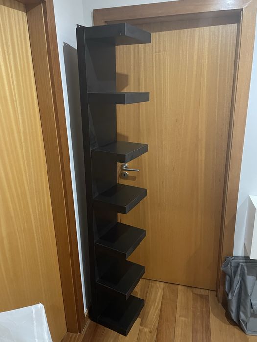 Estante IKEA preto 30x190