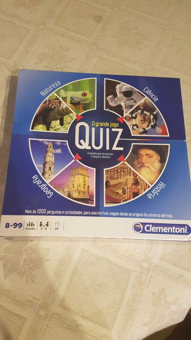 Clementoni Big Quiz Game – New, Still in Original Packaging