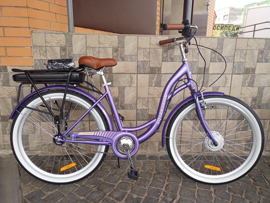 Новий електровелосипед Aquamarine