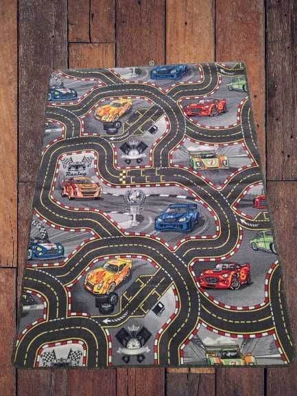 Dywan mata dywanik dziecięcy AUTA CARS ulice