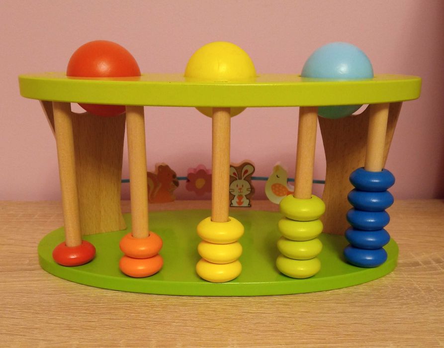 Drewniana przebijanka Classic World liczydło