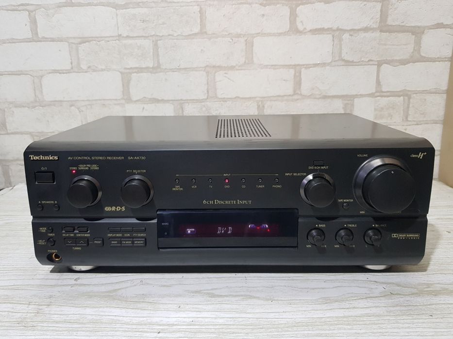 5.1AV Стерео ресивер/підсилювач Technics SA-AX 730 5х100Вт б/у з Німеч