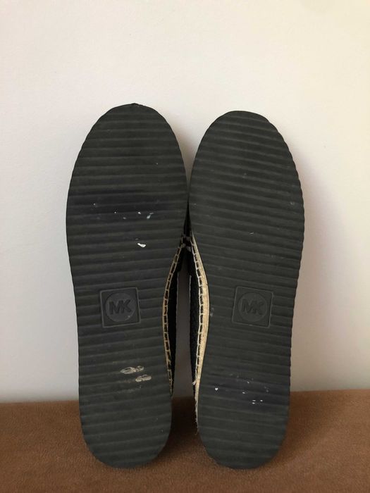 Czarne espadryle Michael Kors Raya rozm. 43