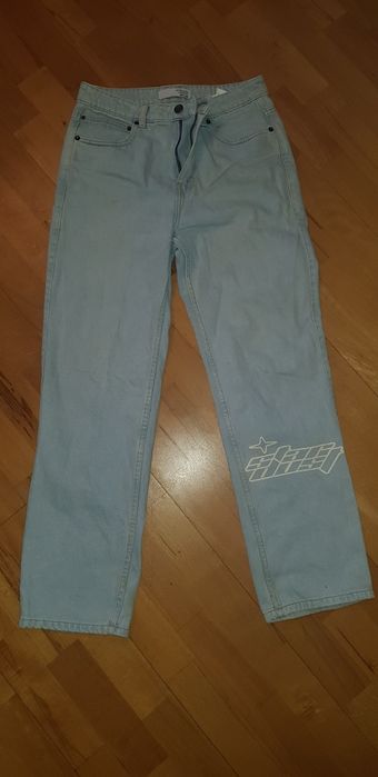 Spodnie dzinsowe jeansy mlodziezowe chłopiece w28 l30