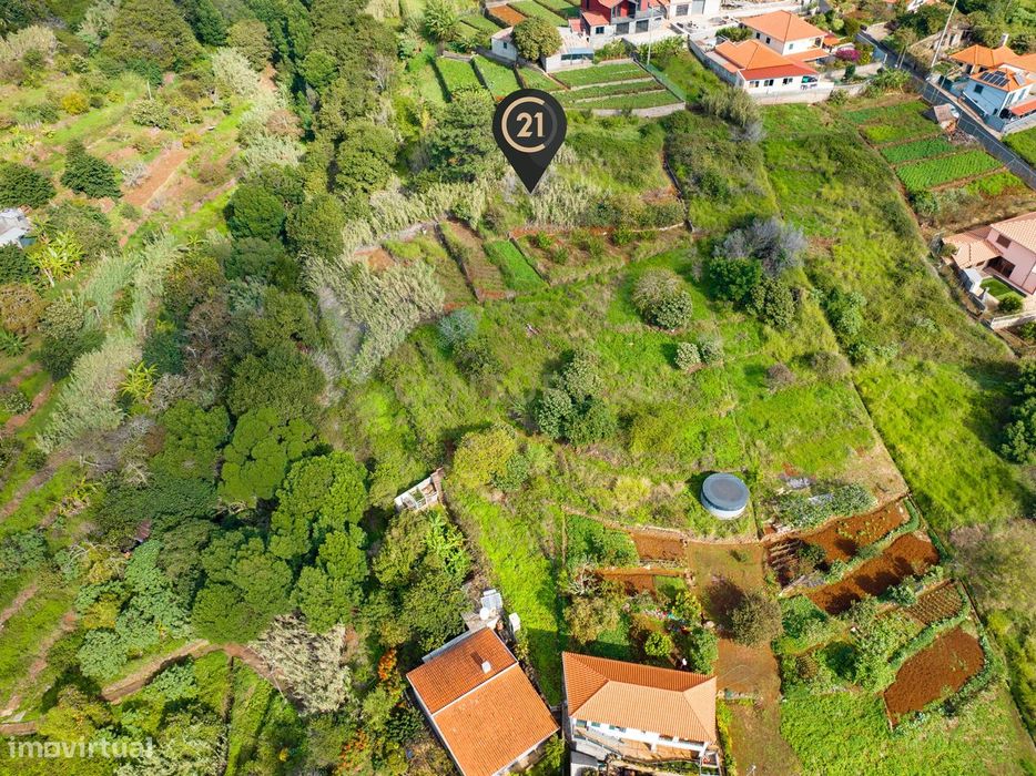 Terreno Rústico Agroflorestal de 900 m2 - Santa Cruz, Madeira