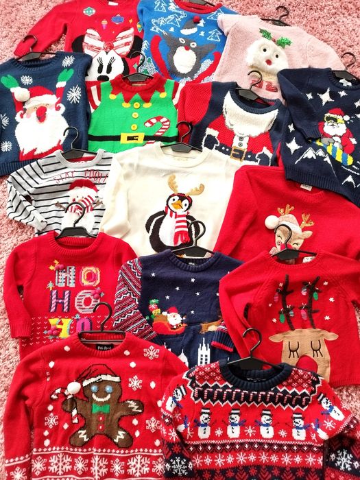 Swetry świąteczne dziecięce sweter świąteczny