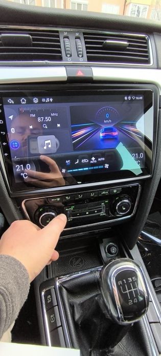 Rádio Skoda Superb 2 Android 14 com GPS (Artigo Novo)