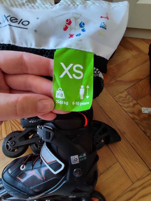 Rolki oxelo 29-32 regulowane jak nowe!