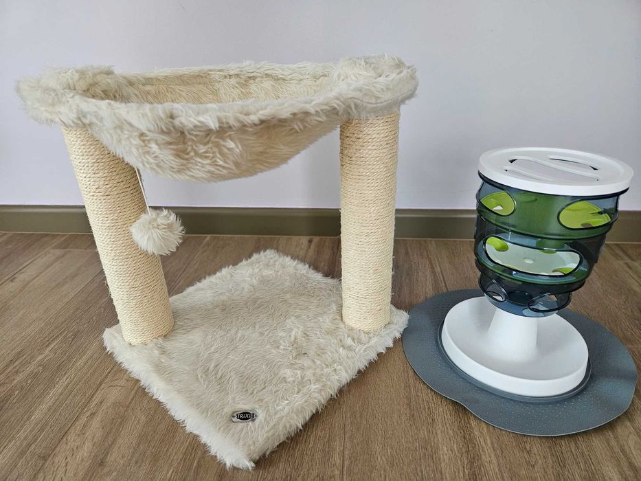 Drapak dla kota Trixie + zabawka gratis