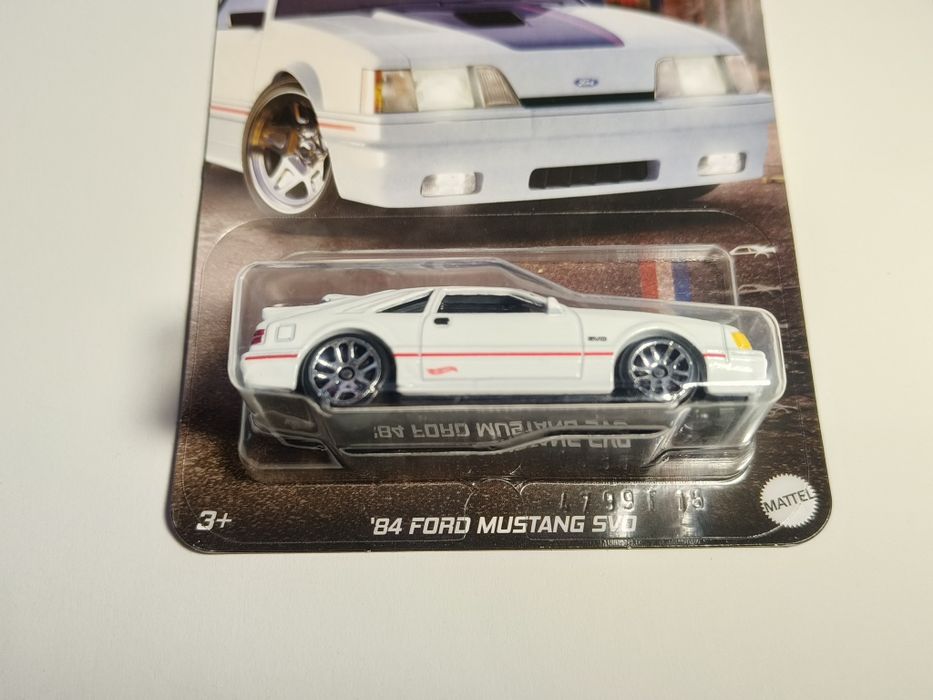 Hot Wheels '84 Ford Mustang SVO