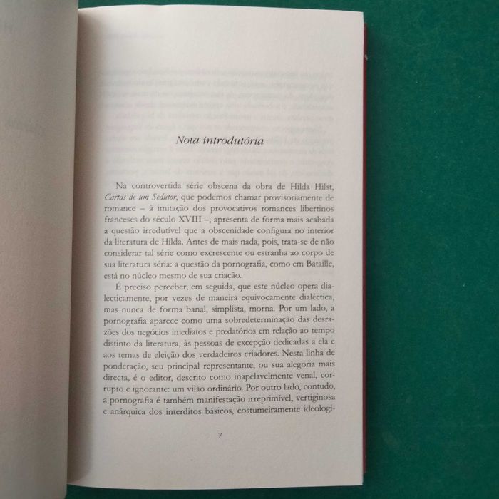 Cartas de Um Sedutor - Hilda Hilst