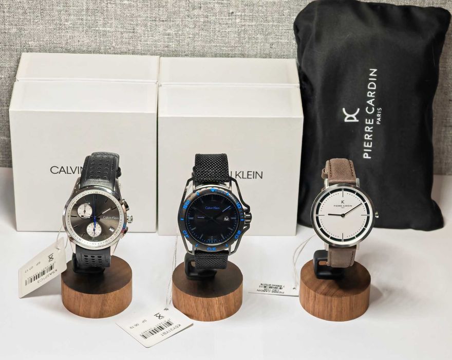 Чоловічий годинник Calvin Klein K5Y31YB1 Earth Black Swiss новий