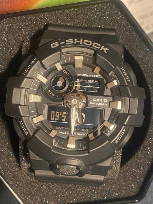 Casio G-Shock GA-700-1BER Full Set Stan Idealny