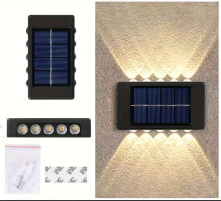 Светильник настенный на солнечной батарее