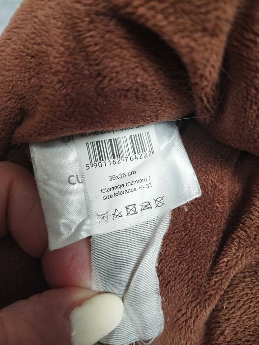 pluszowa poduszka na stopy w kształcie renifera firmy home&you