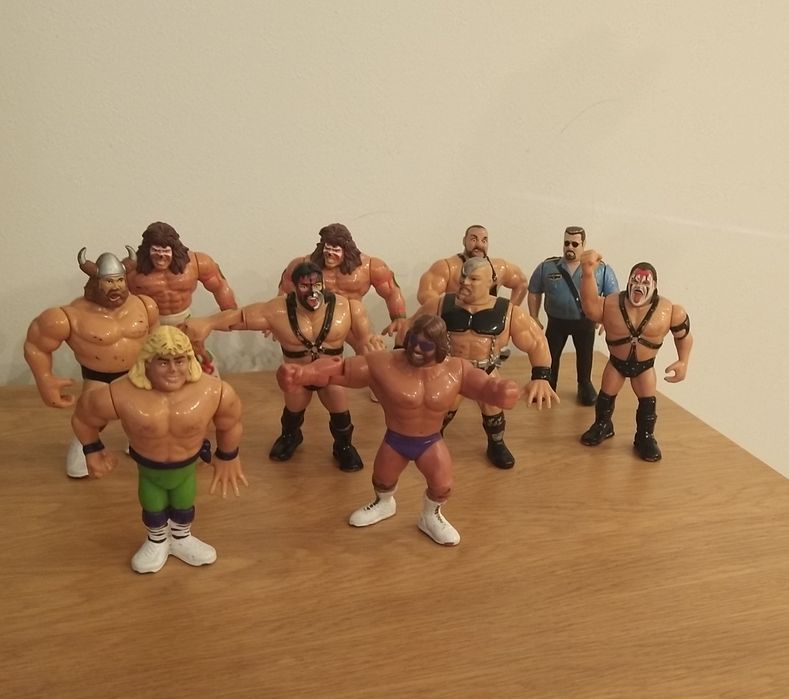 Vários bonecos da WWF - Anos 90