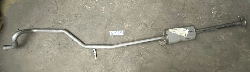 tłumik środkowy peugeot 206 sw 1717ca