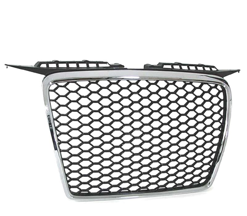GRELHA AUDI A3 8P 8PA 05-08 LOOK RS CROMADO