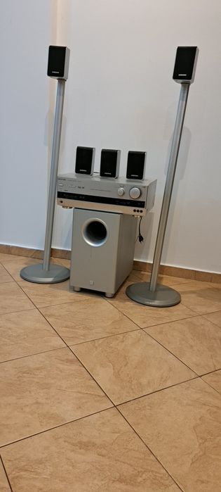Amplituner + zestaw głośników