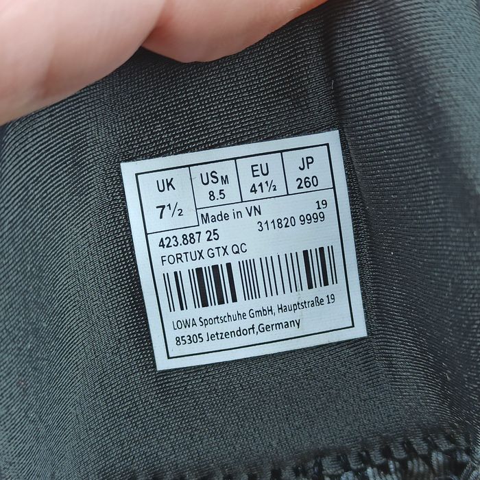 Черевики Lowa Fortux Gore-tex (38-46)