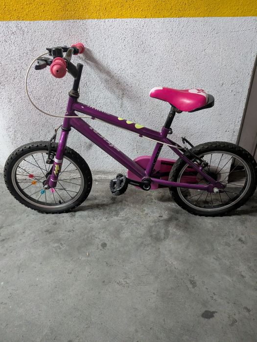Bicicleta criança usada  ideal 4/7 anos