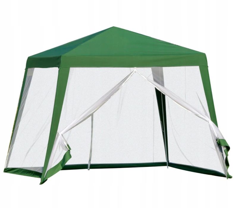 Pawilon Namiot Ogrodowy Altana 3x3m Moskitiera Wodoodporny na Taras