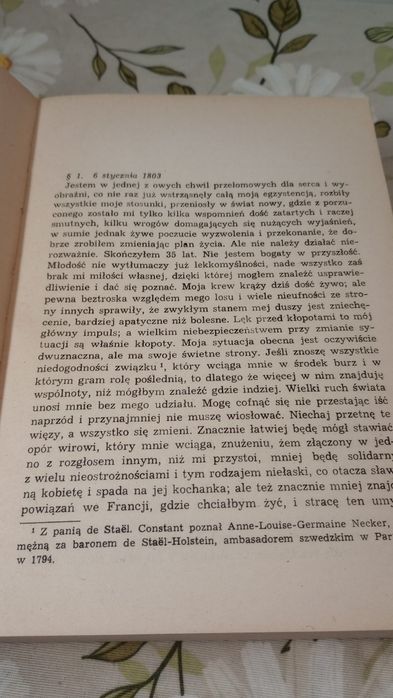 Dzienniki poufne. Benjamin Constant