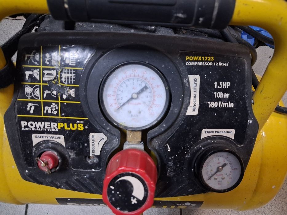 Мобільний компресор Powerplus powx1721
