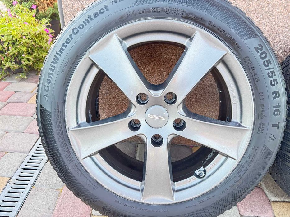 Тітанові діски Dezent-Trez 5*112 R16 Mercedes -Audi-Scoda-VW-Seat