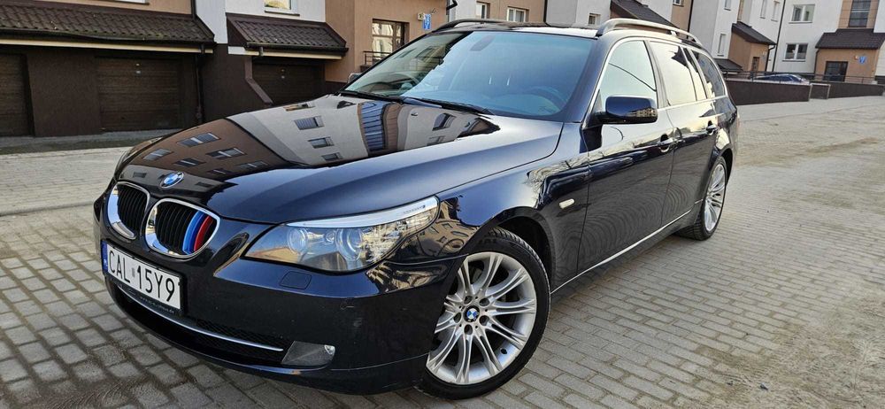 Bmw E61 lift 2009r 2.0 benz -stan wzorowy ,bogata wersja ,ponorama