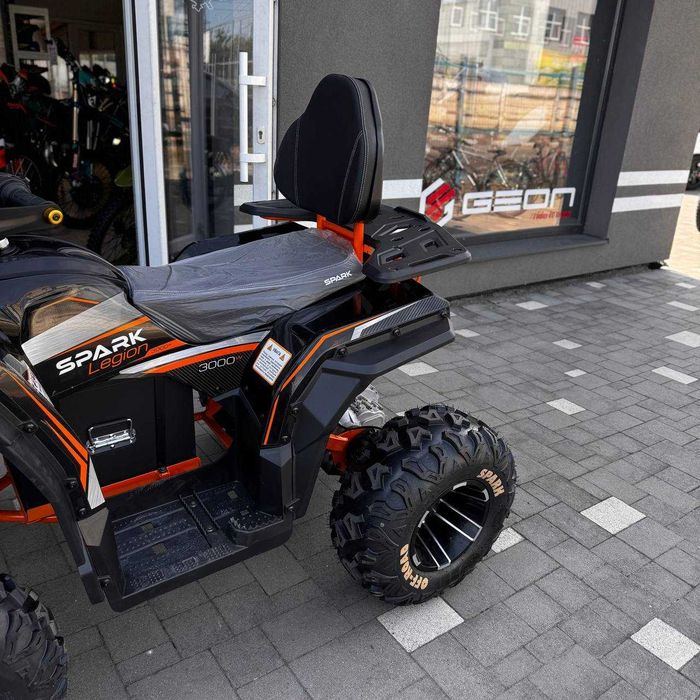 Квадроцикл з електродвигуном Spark Legion 3000w 72 В /40 A доставка