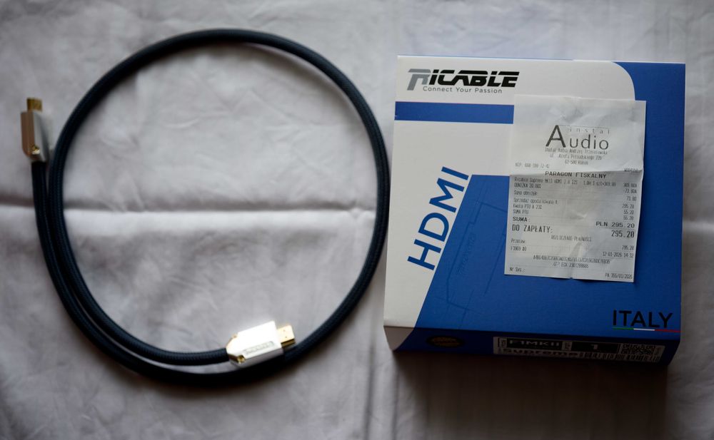 Ricable Supreme HDMI MKII (I2S Audio) - 1.0m