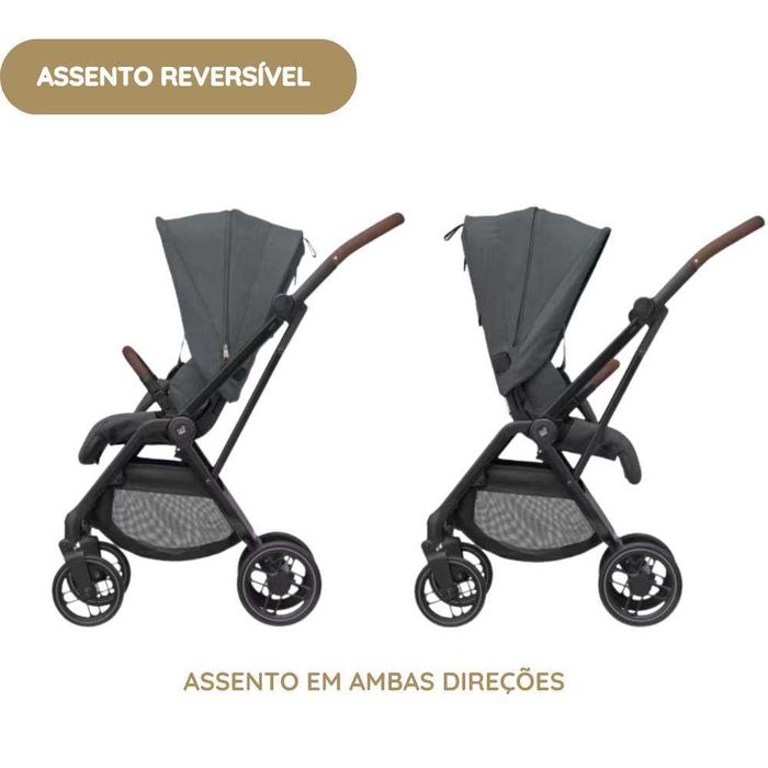 Carrinho de Bebé Maxi Cosi Leona2 - Twillic Green