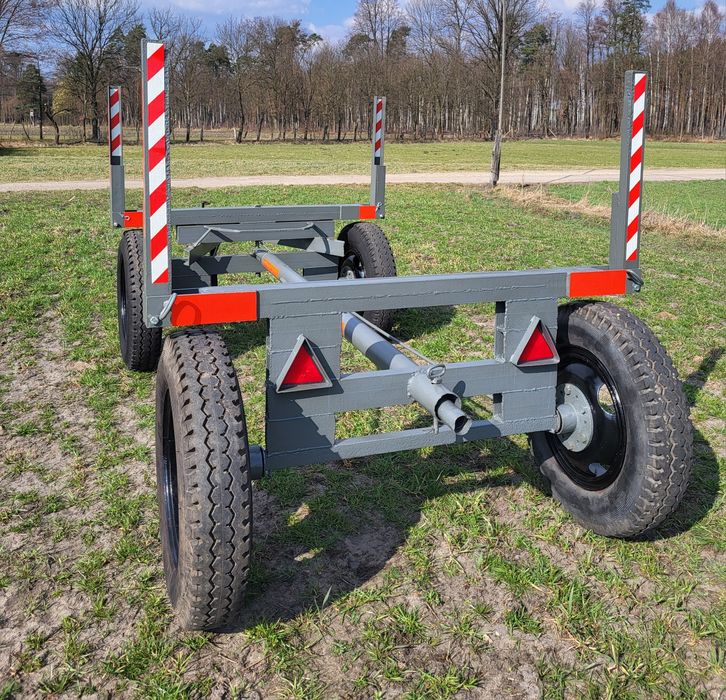 Dłużyca do drewna, wóz metalowy