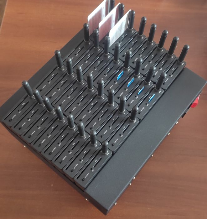 32 сим, sms шлюз, gsm modem, отправка смс М35, гоип