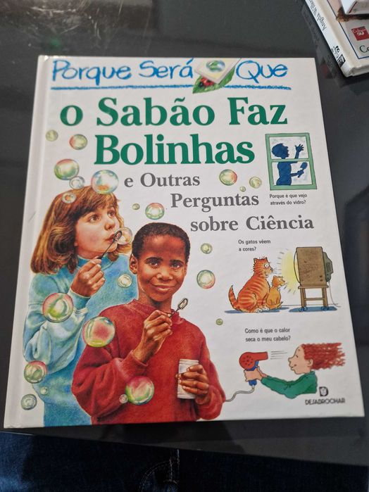 Livro Porque será que - O Sabão faz bolinhas e outras perguntas