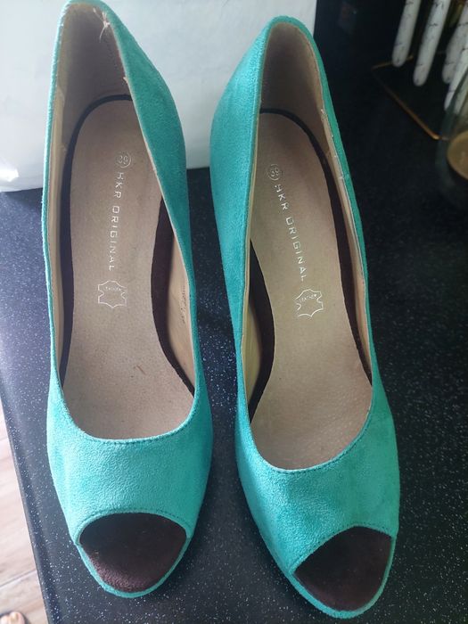 Buty na stabilnym obcasie